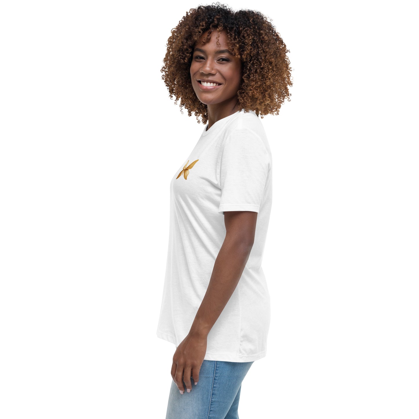 Golden monarch Women's Relaxed T-Shirt