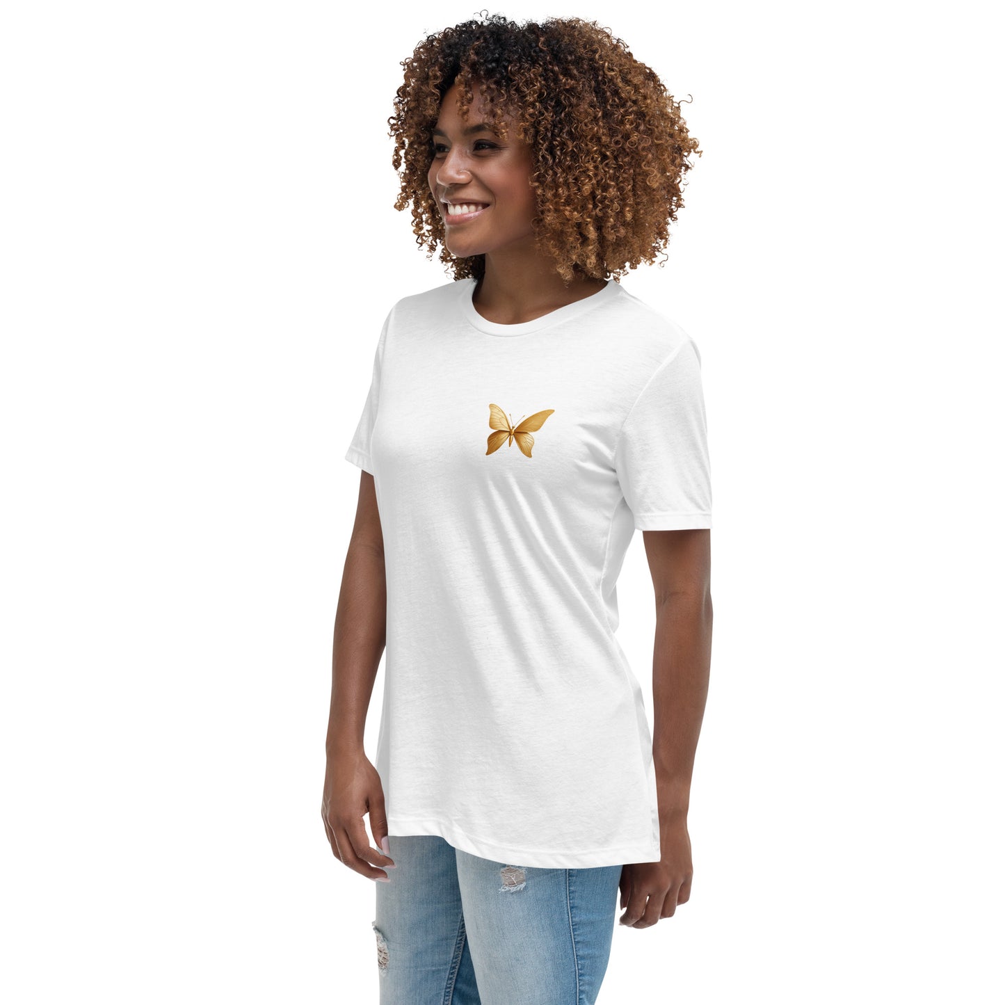 Golden monarch Women's Relaxed T-Shirt