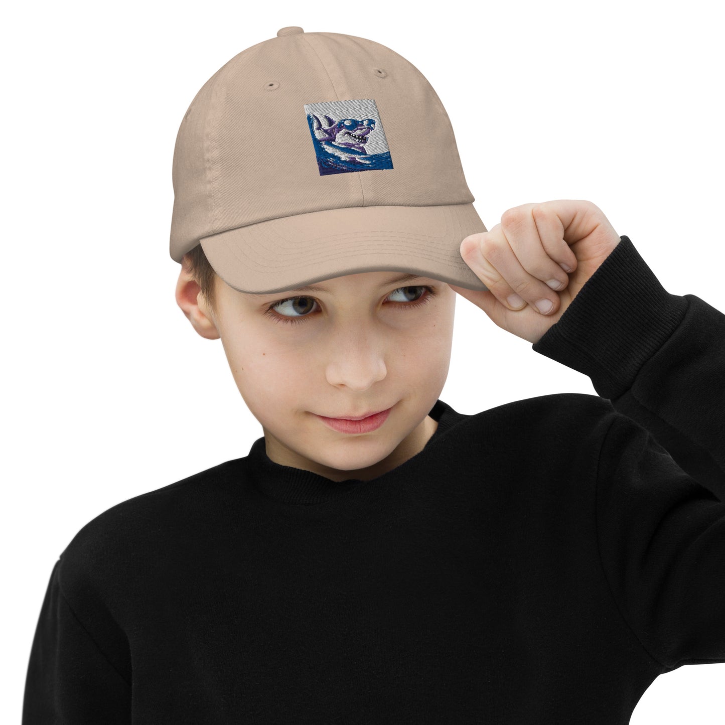 Cool shark Youth baseball cap