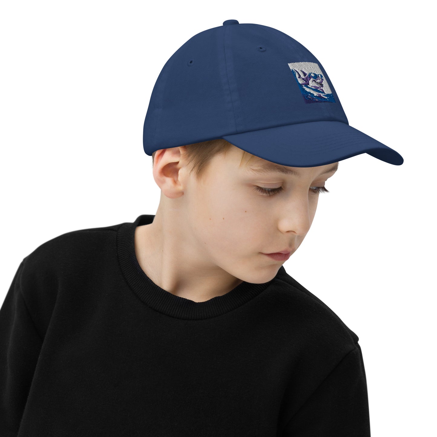 Cool shark Youth baseball cap
