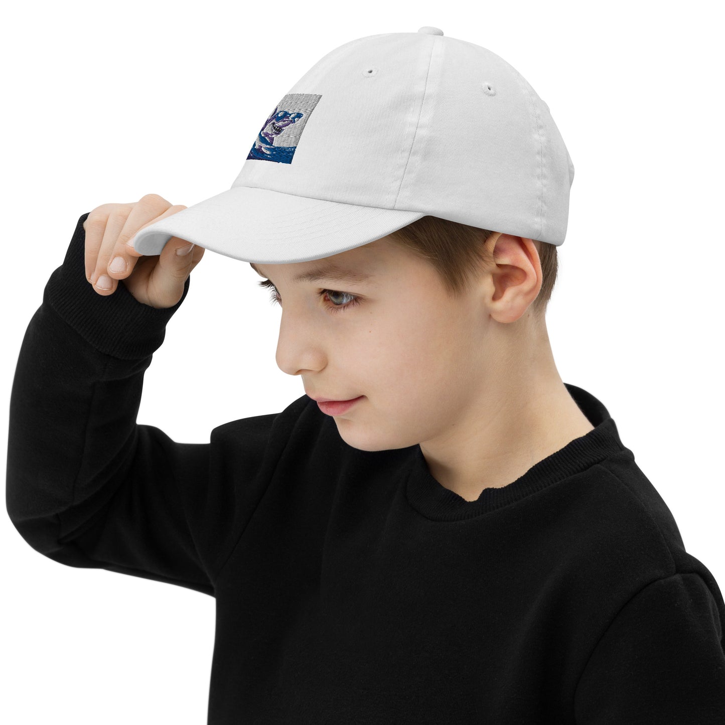 Cool shark Youth baseball cap