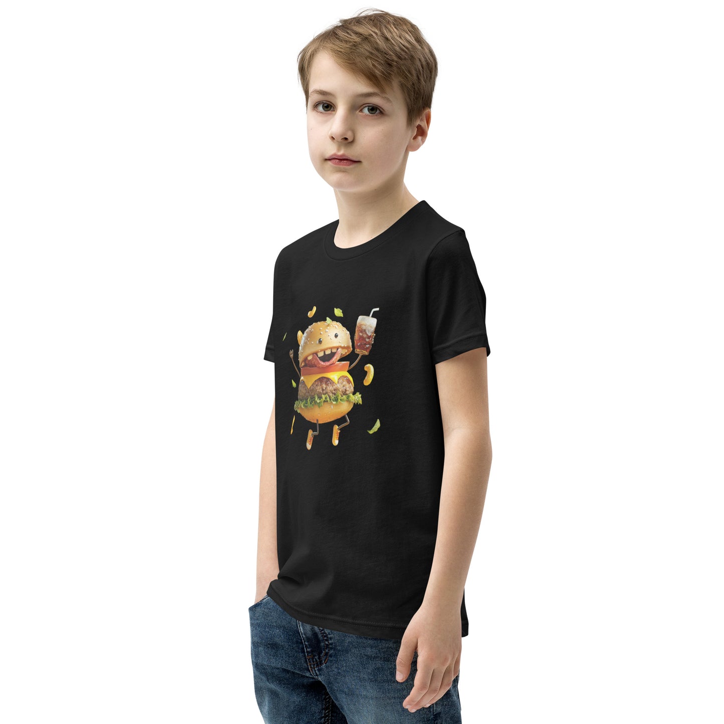 Delicious burger Youth Short Sleeve T-Shirt
