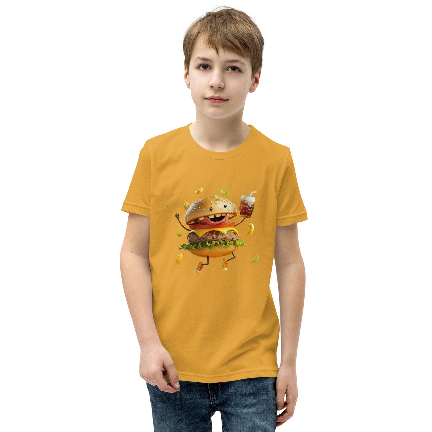 Delicious burger Youth Short Sleeve T-Shirt