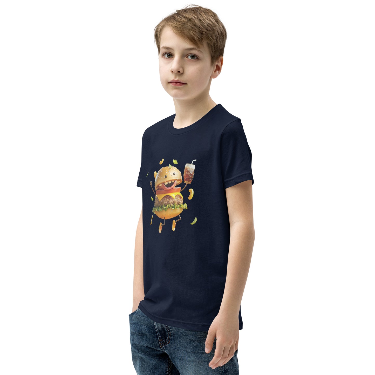 Delicious burger Youth Short Sleeve T-Shirt