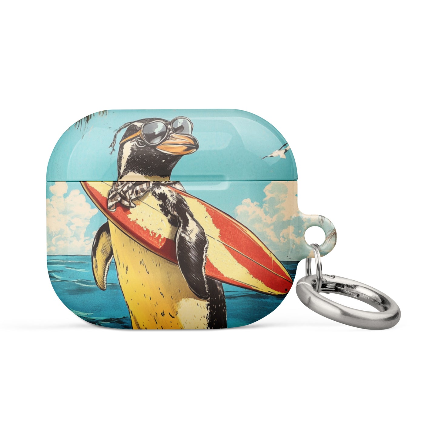 Surfer penguin Case for AirPods®