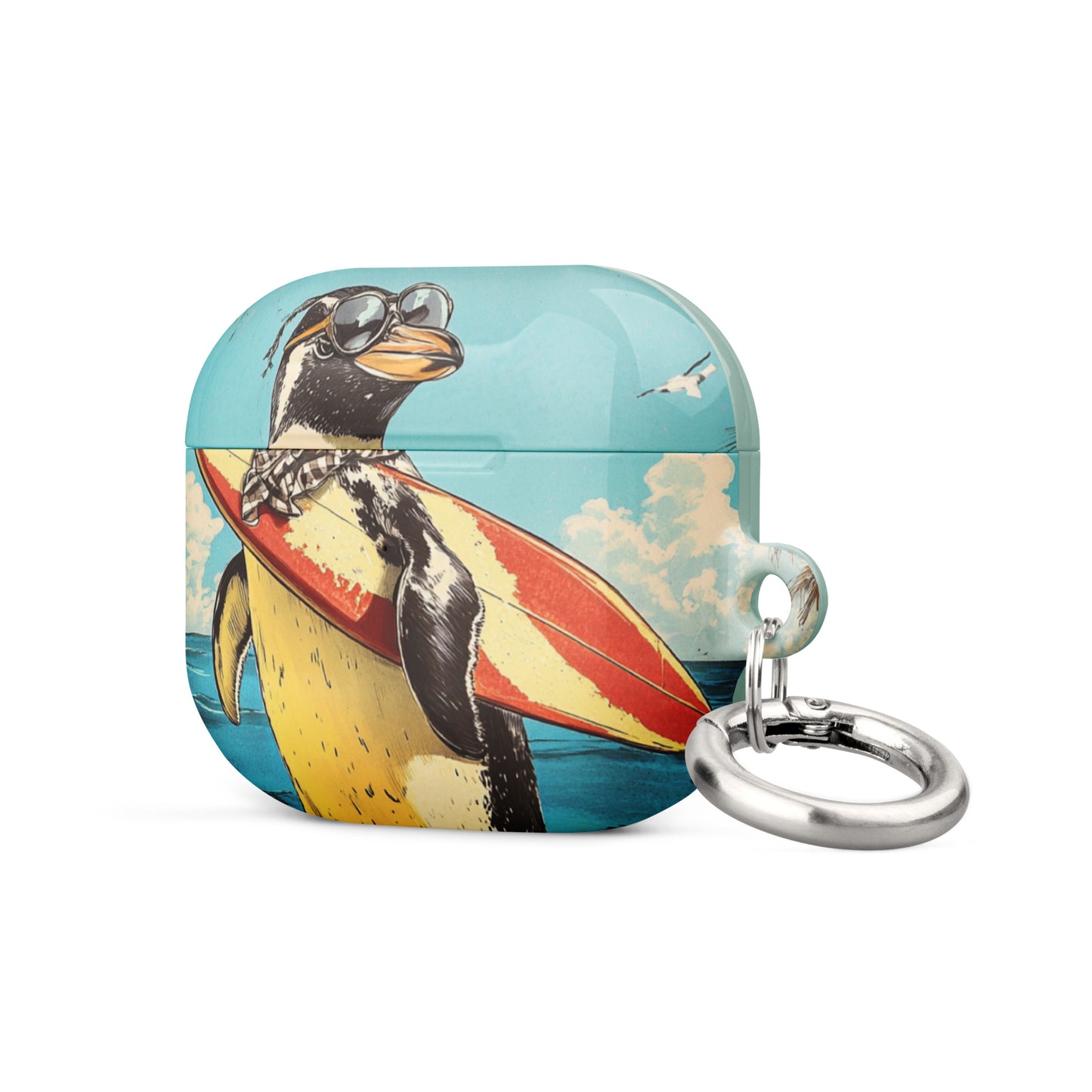 Surfer penguin Case for AirPods®