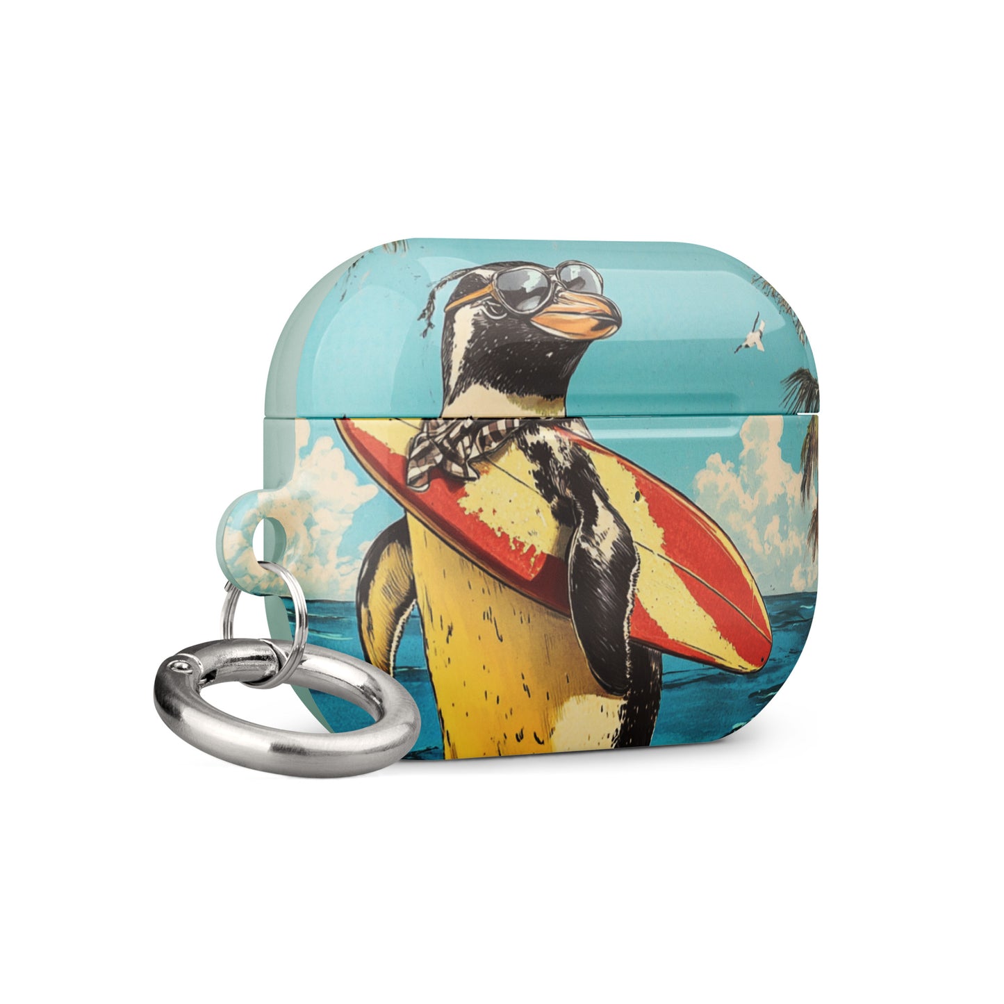 Surfer penguin Case for AirPods®