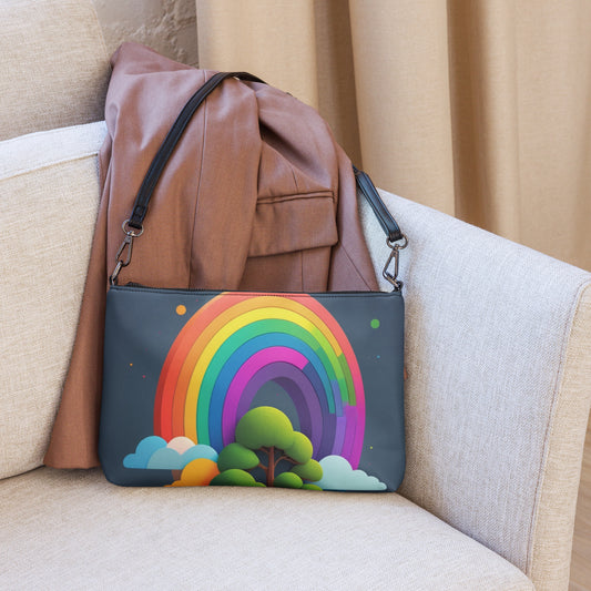 Rainbow tree Crossbody bag
