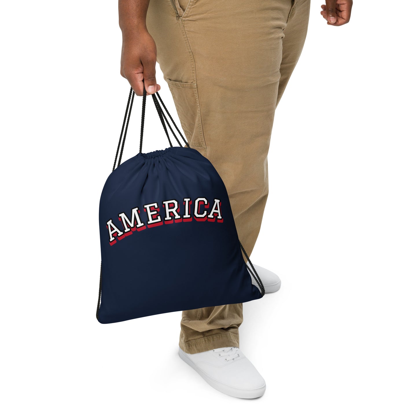 AMERICA Drawstring bag