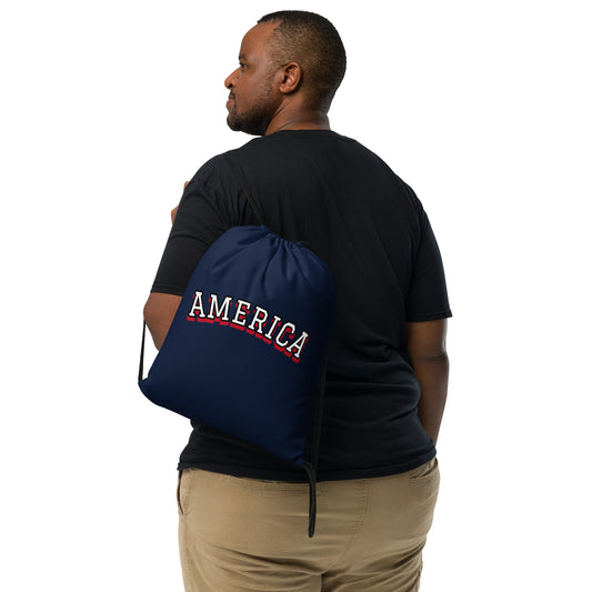 AMERICA Drawstring bag