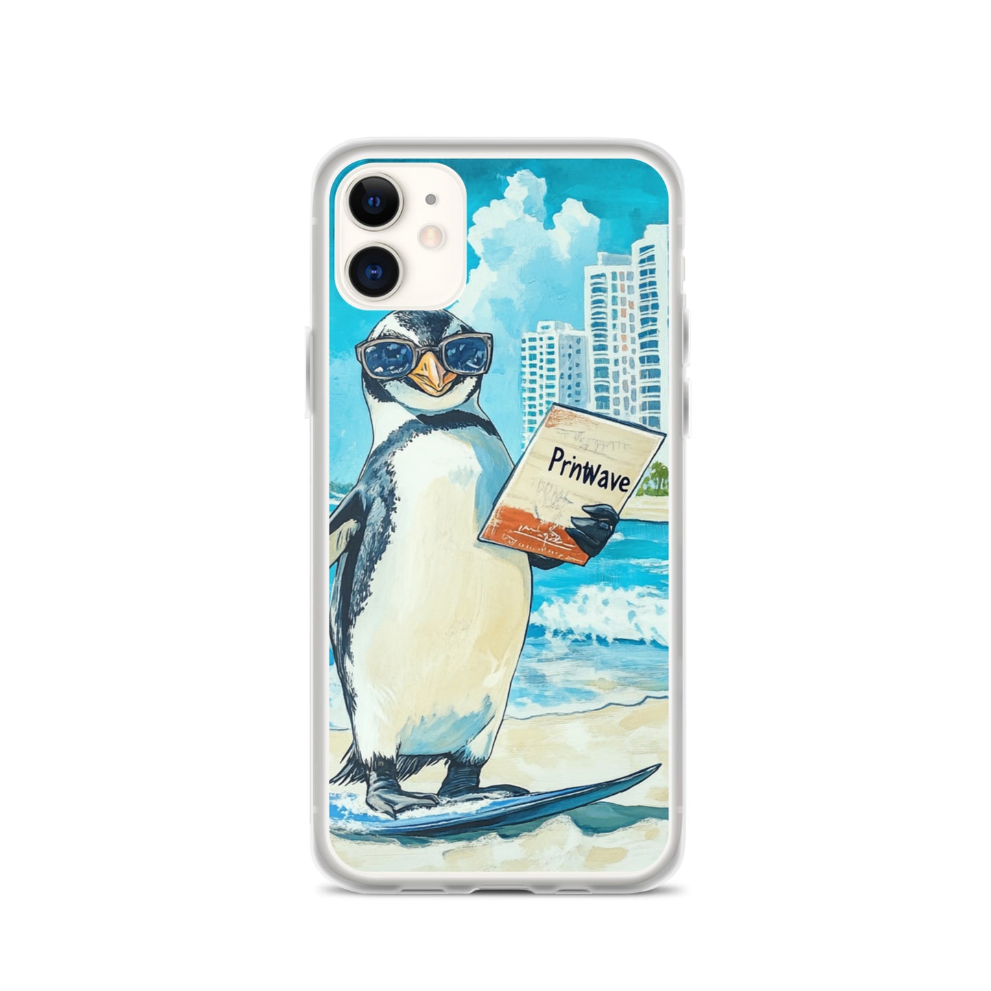 Penguin Clear Case for iPhone®