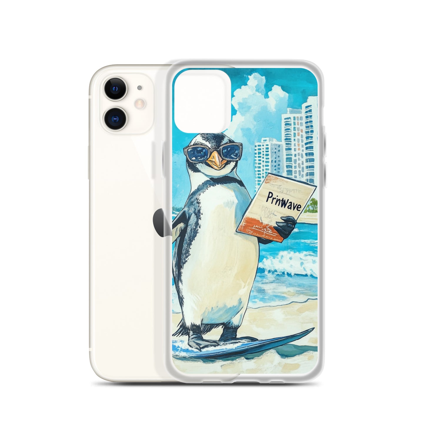Penguin Clear Case for iPhone®