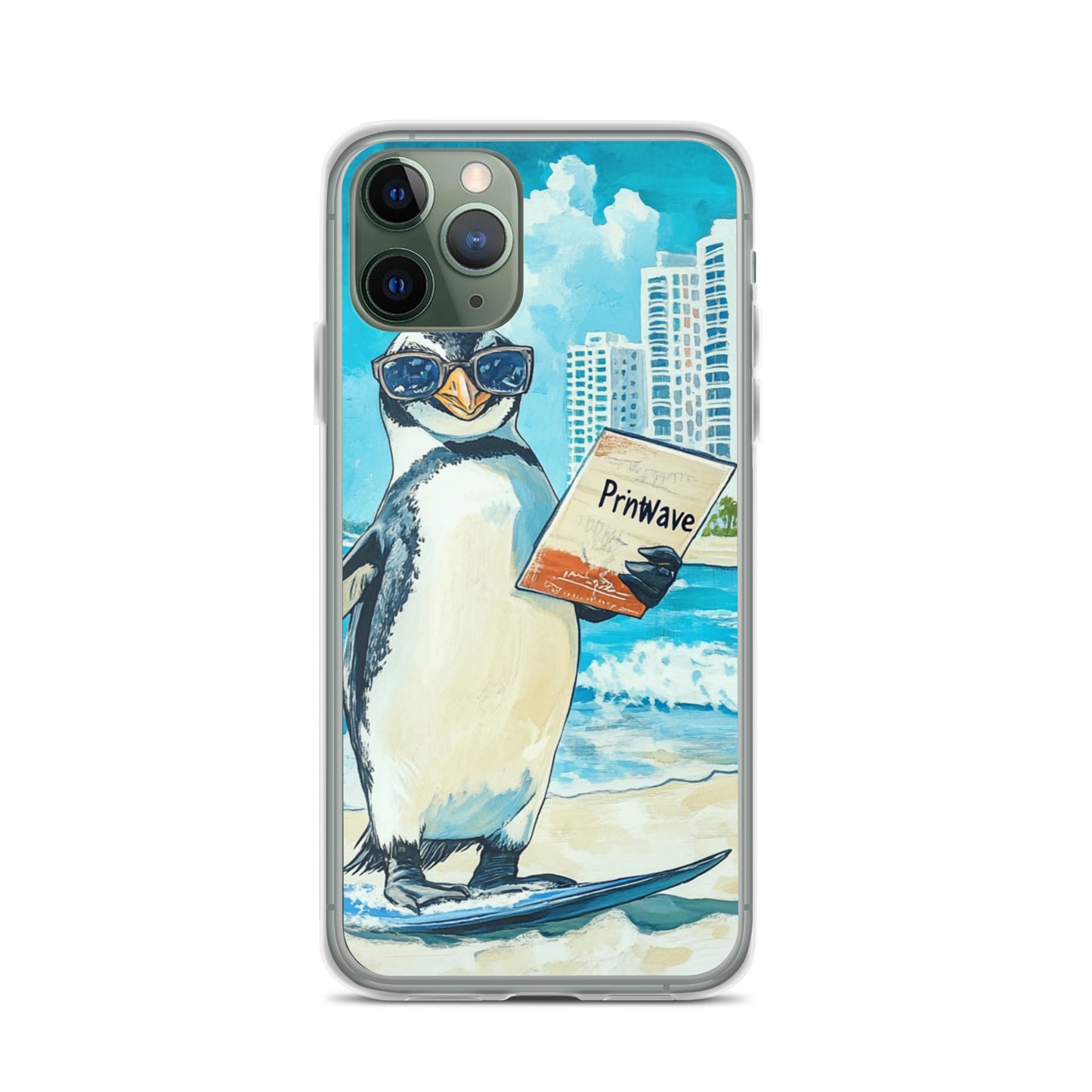 Penguin Clear Case for iPhone®