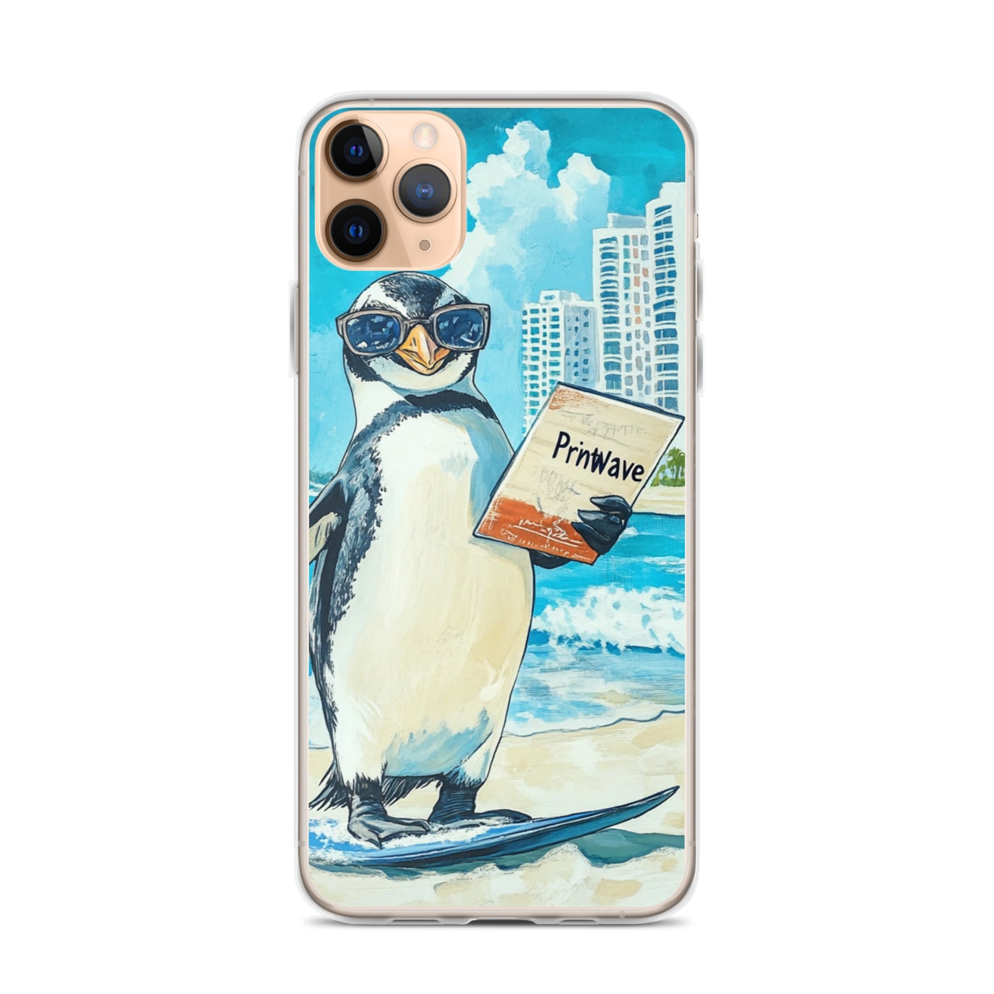 Penguin Clear Case for iPhone®