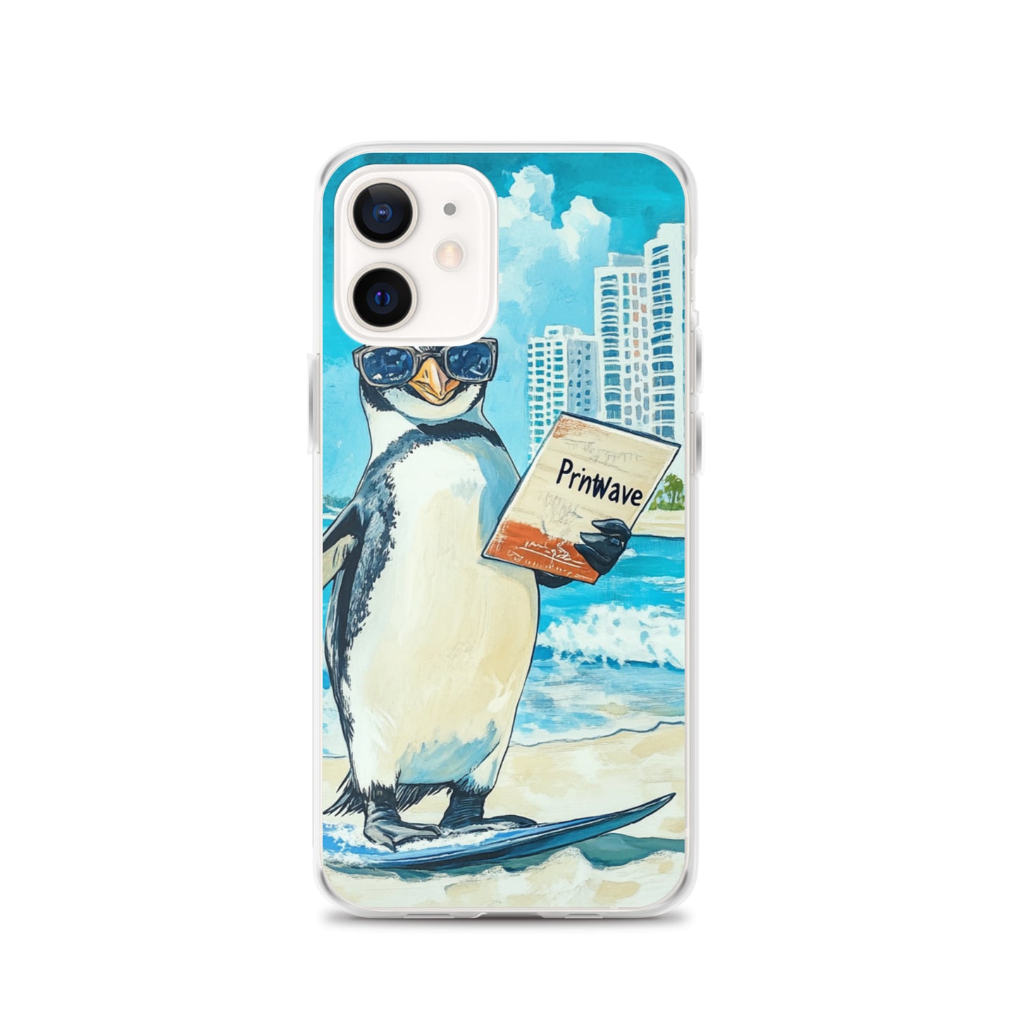 Penguin Clear Case for iPhone®