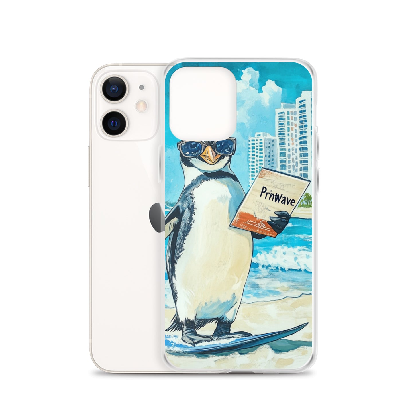 Penguin Clear Case for iPhone®