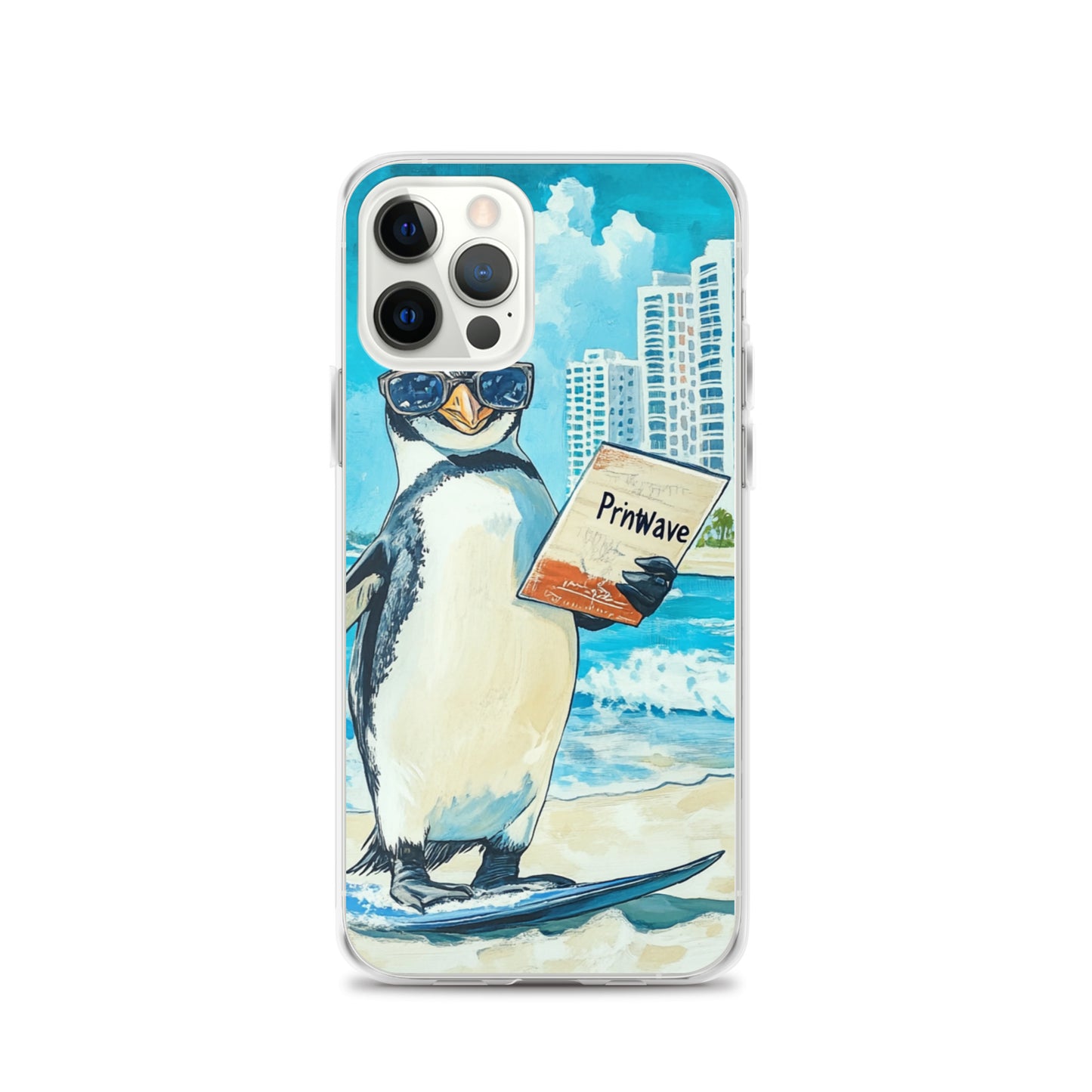Penguin Clear Case for iPhone®