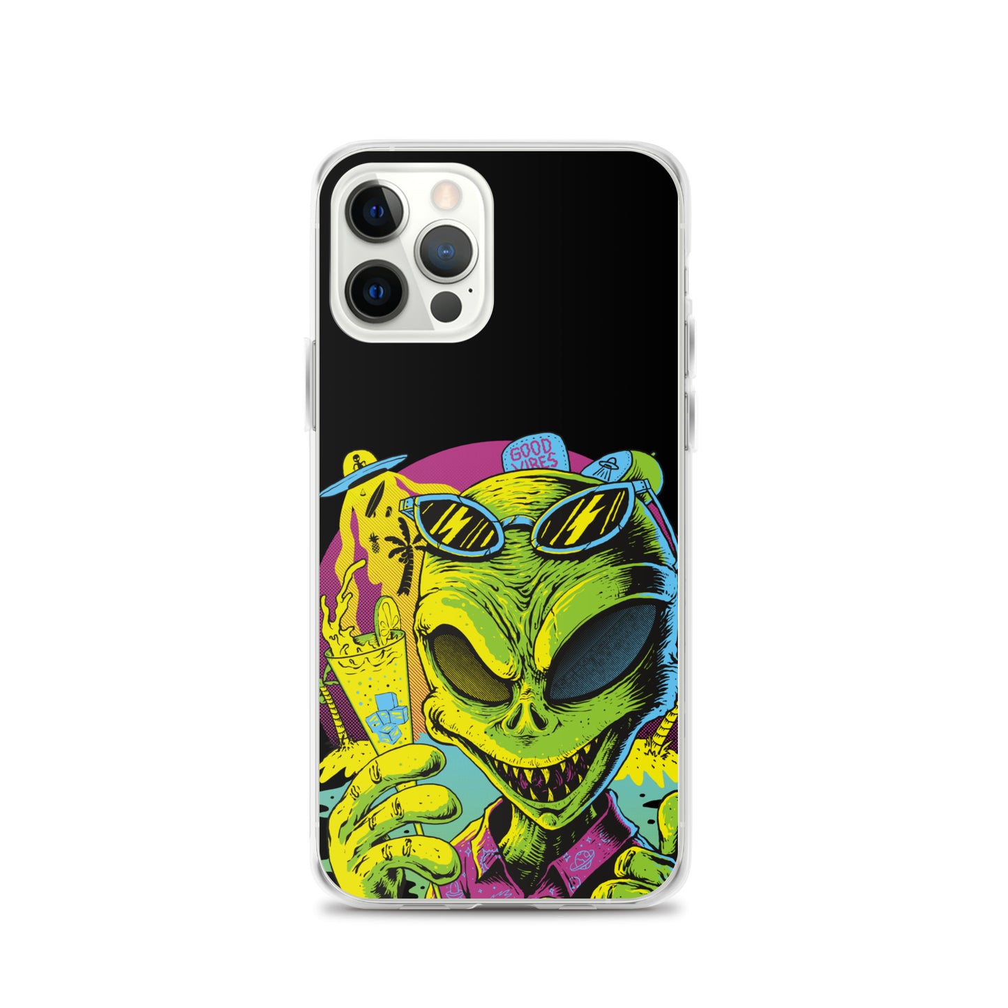 Cool Alien Clear Case for iPhone®