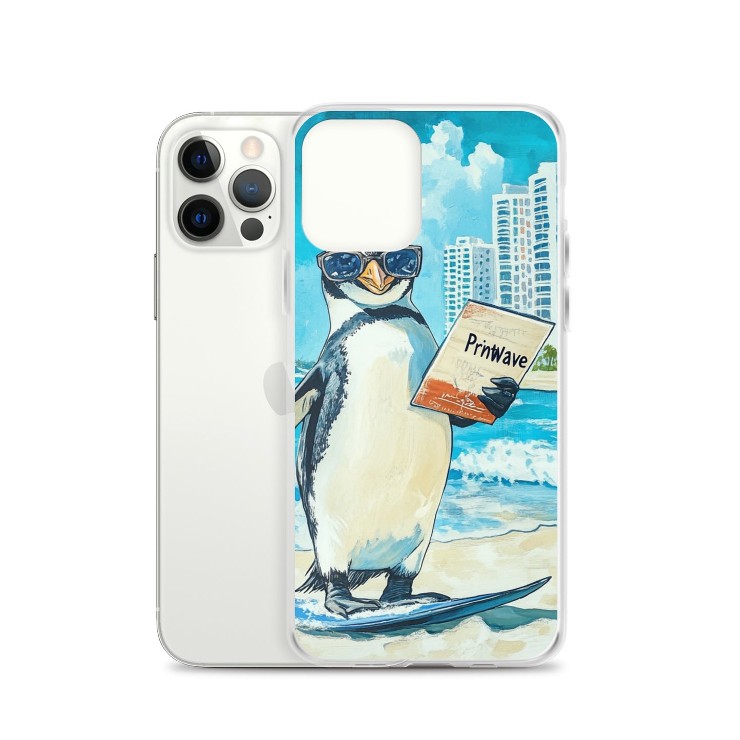 Penguin Clear Case for iPhone®