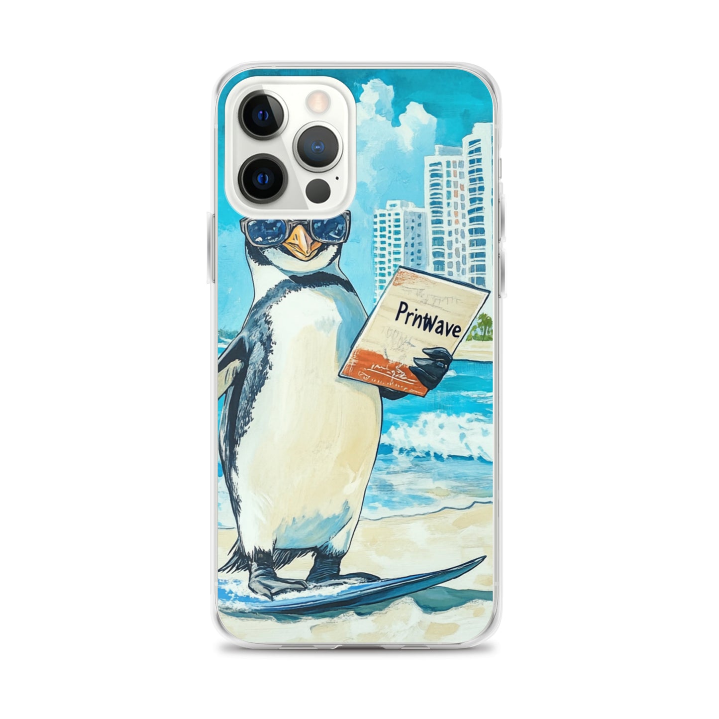 Penguin Clear Case for iPhone®
