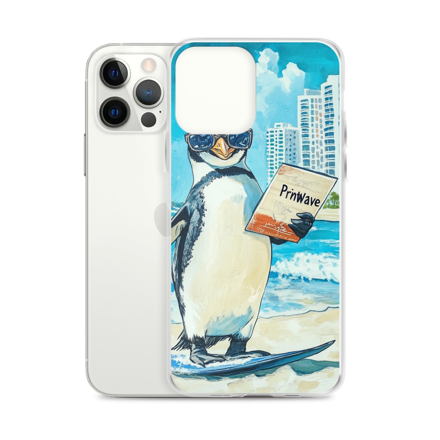 Penguin Clear Case for iPhone®