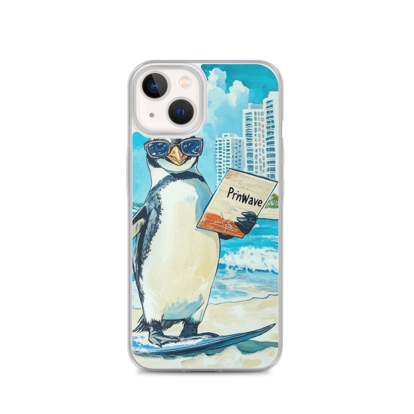 Penguin Clear Case for iPhone®