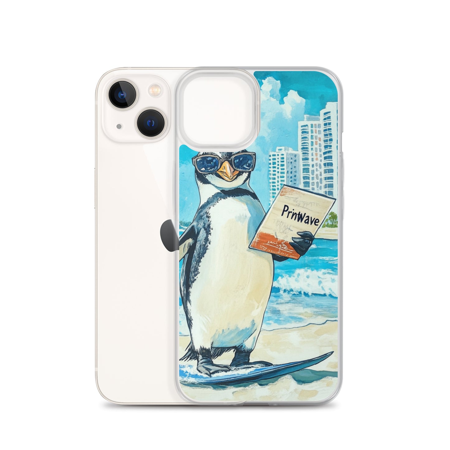Penguin Clear Case for iPhone®