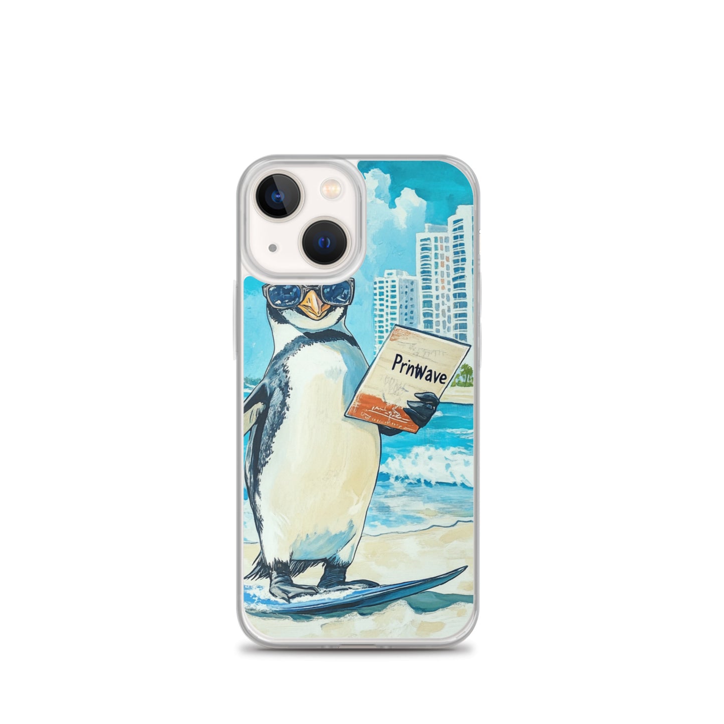 Penguin Clear Case for iPhone®