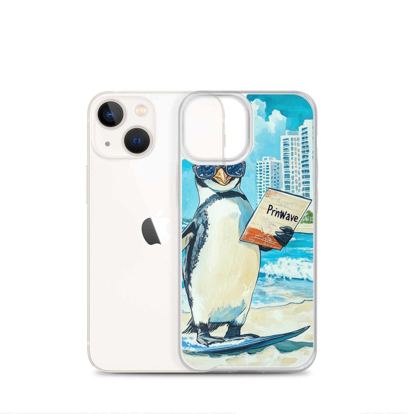 Penguin Clear Case for iPhone®