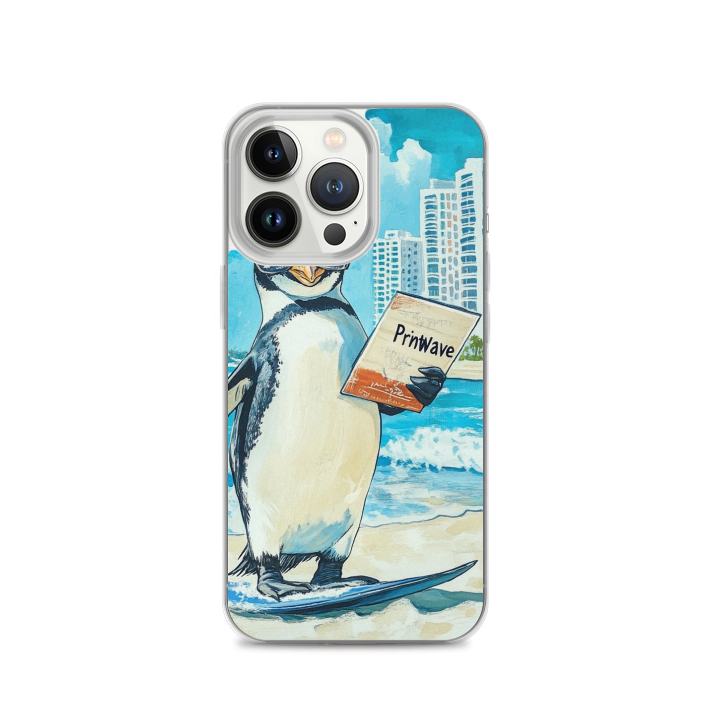 Penguin Clear Case for iPhone®