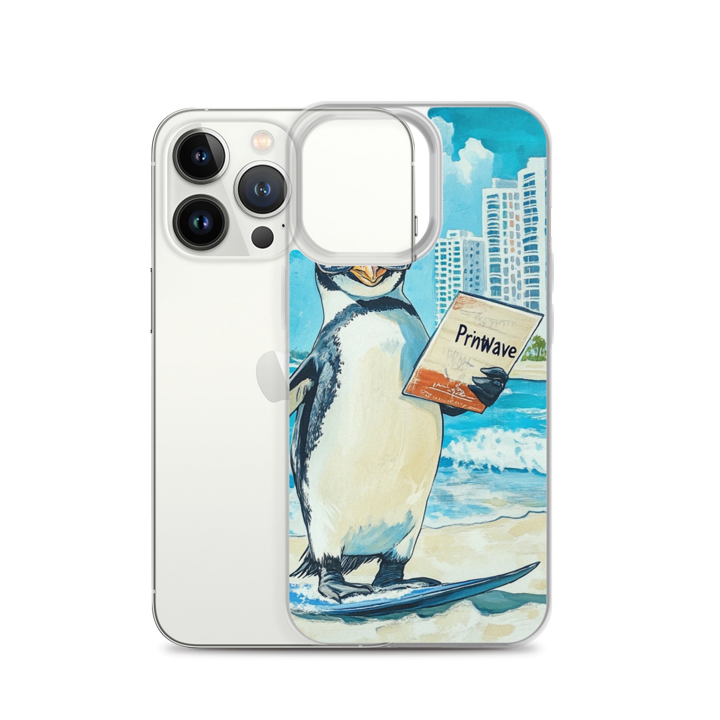 Penguin Clear Case for iPhone®