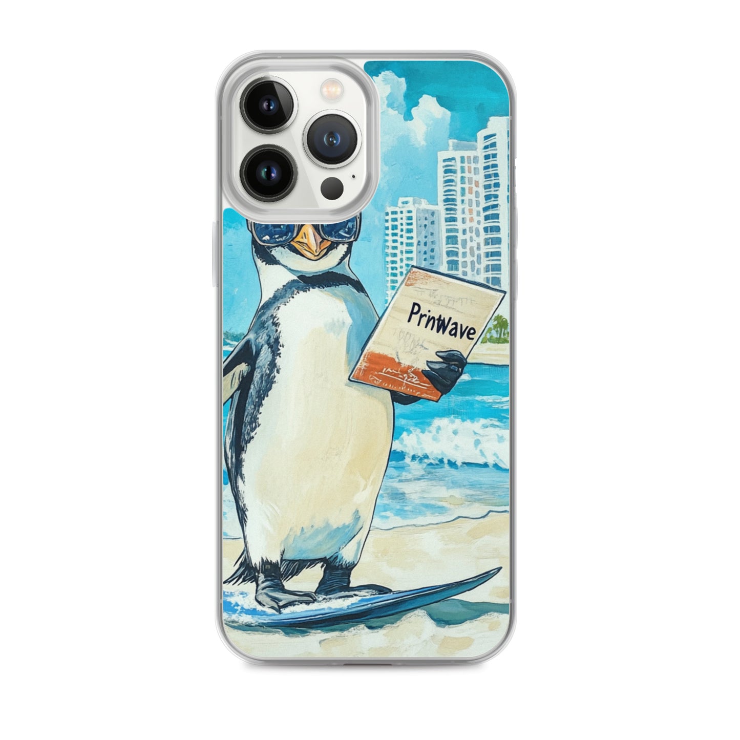 Penguin Clear Case for iPhone®