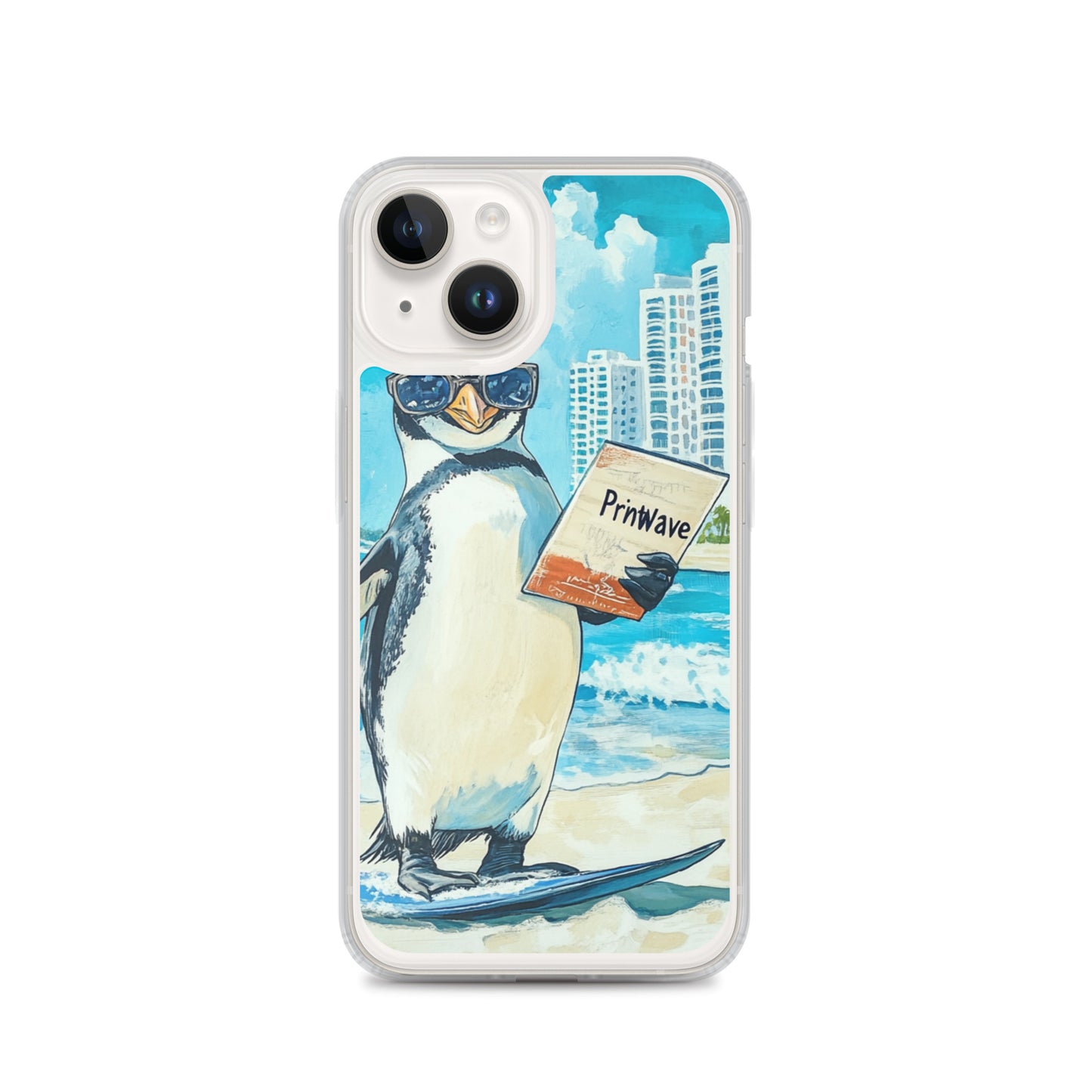 Penguin Clear Case for iPhone®