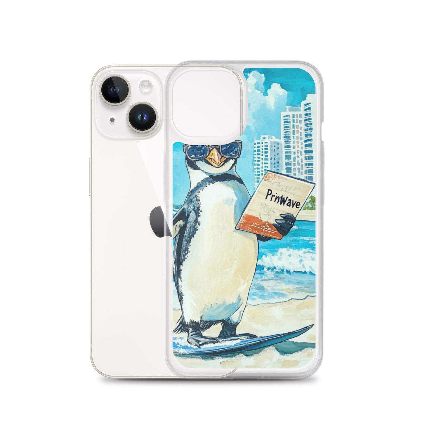 Penguin Clear Case for iPhone®