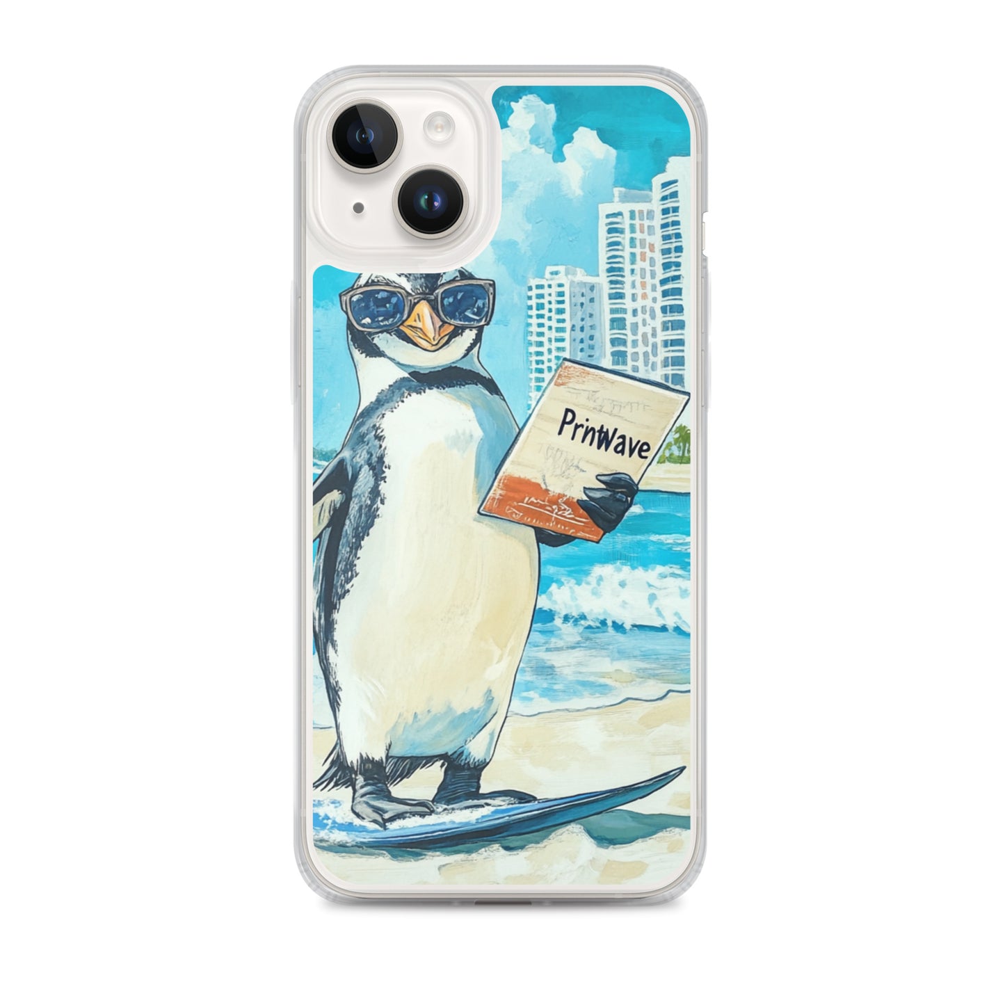 Penguin Clear Case for iPhone®