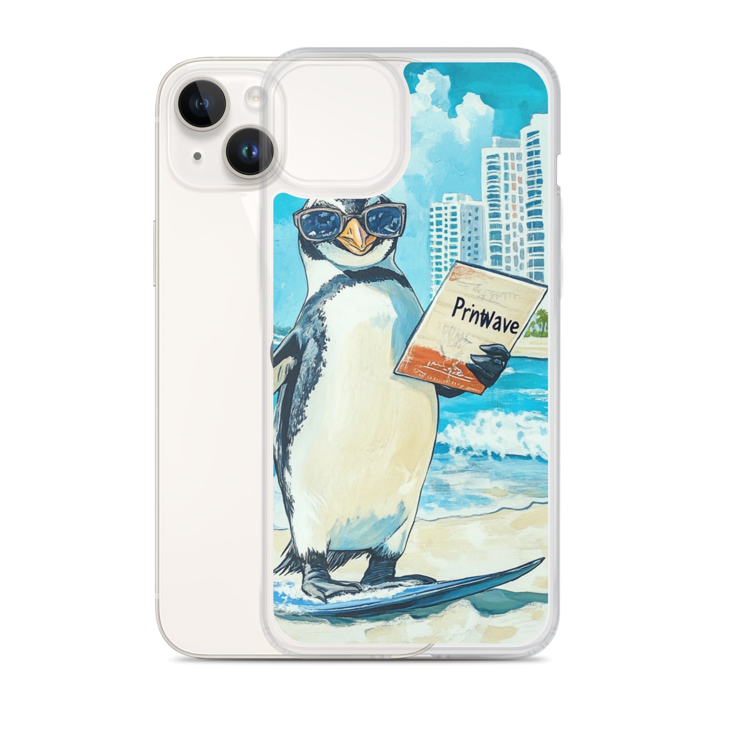 Penguin Clear Case for iPhone®