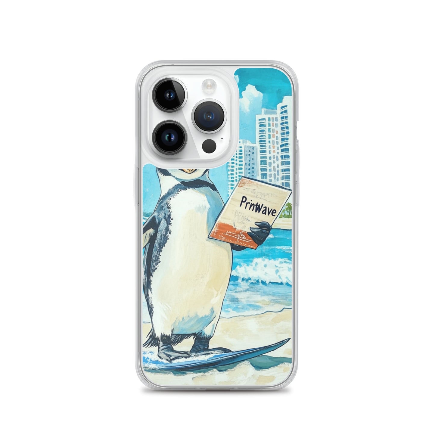 Penguin Clear Case for iPhone®