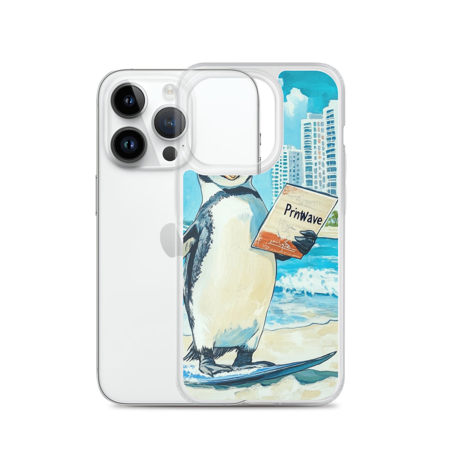 Penguin Clear Case for iPhone®