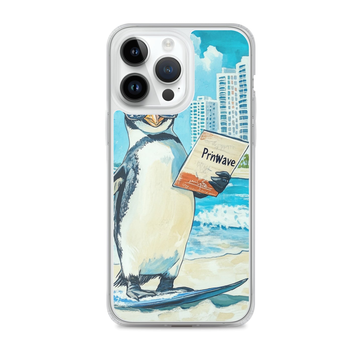 Penguin Clear Case for iPhone®