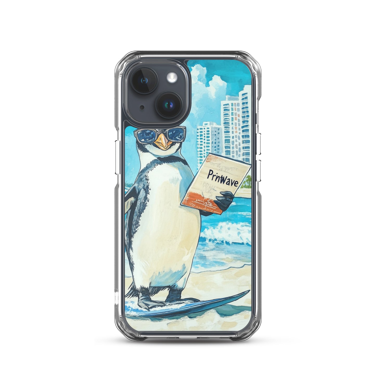 Penguin Clear Case for iPhone®