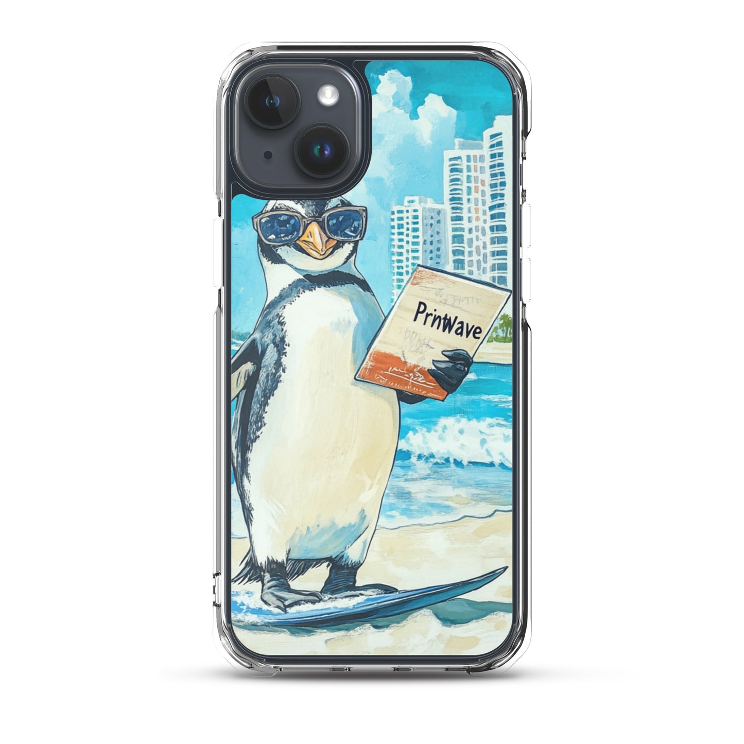 Penguin Clear Case for iPhone®
