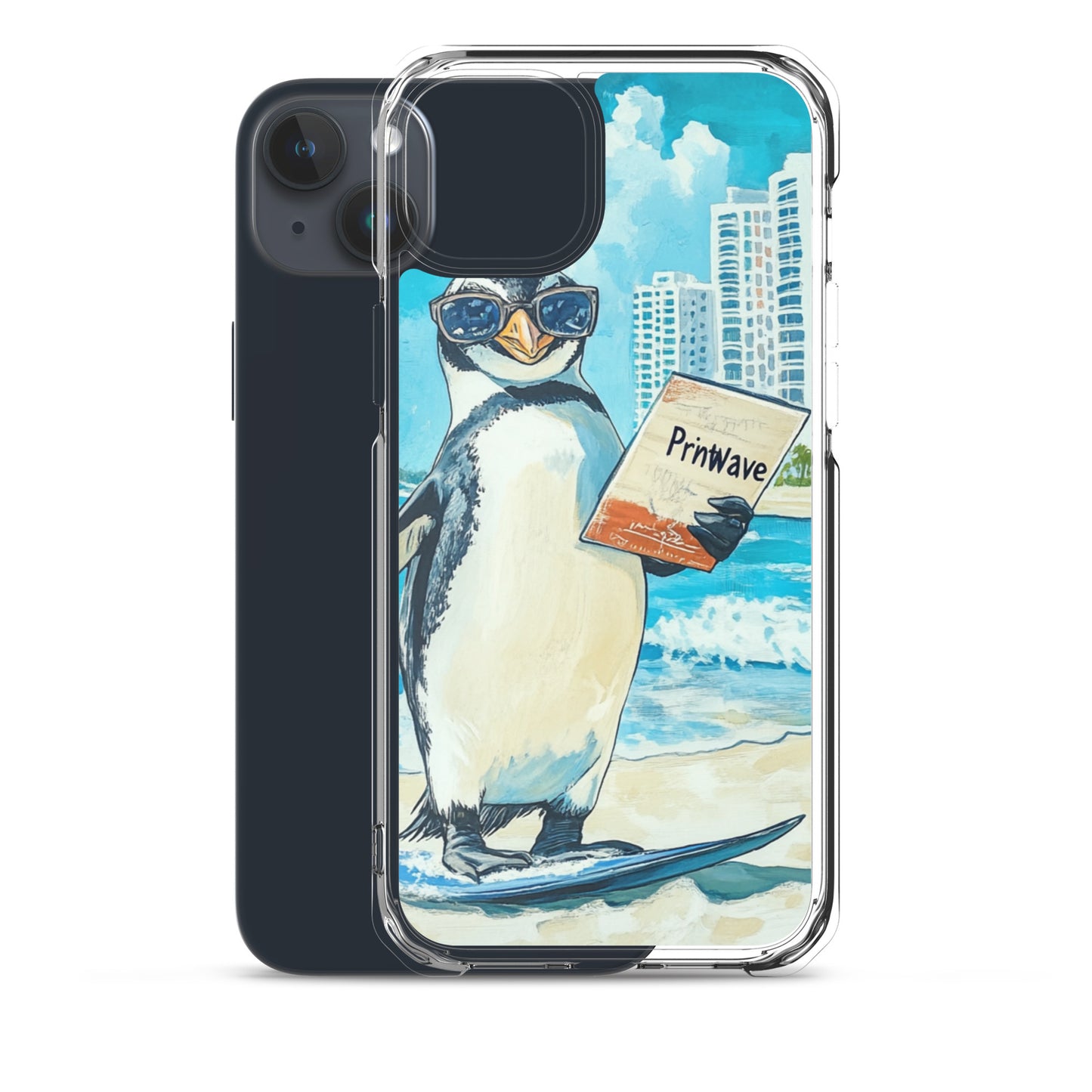 Penguin Clear Case for iPhone®