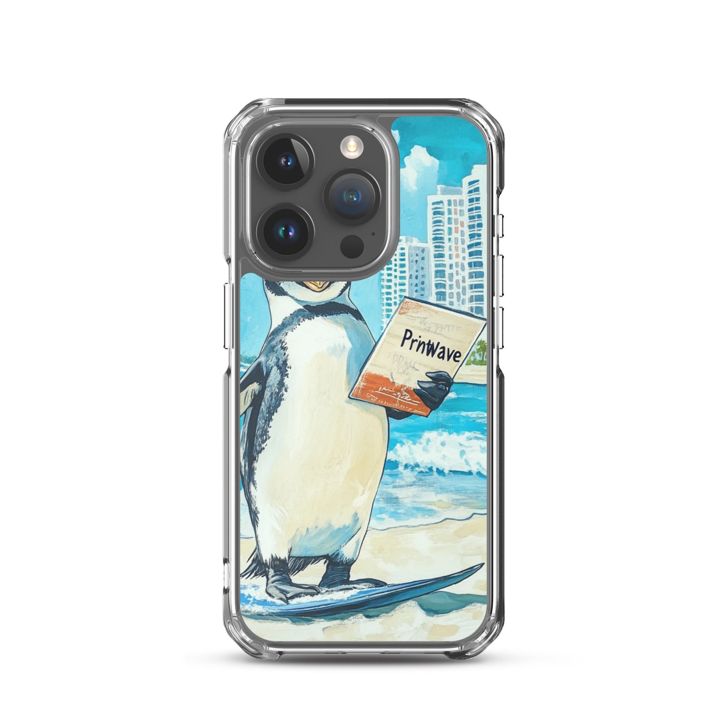 Penguin Clear Case for iPhone®