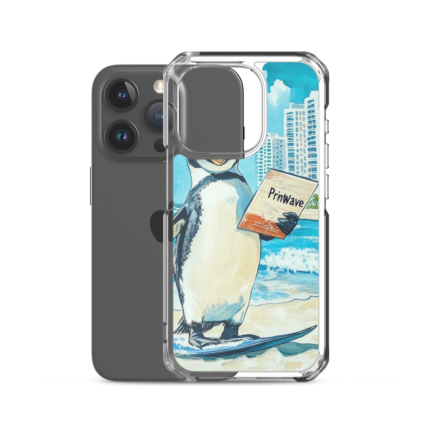 Penguin Clear Case for iPhone®