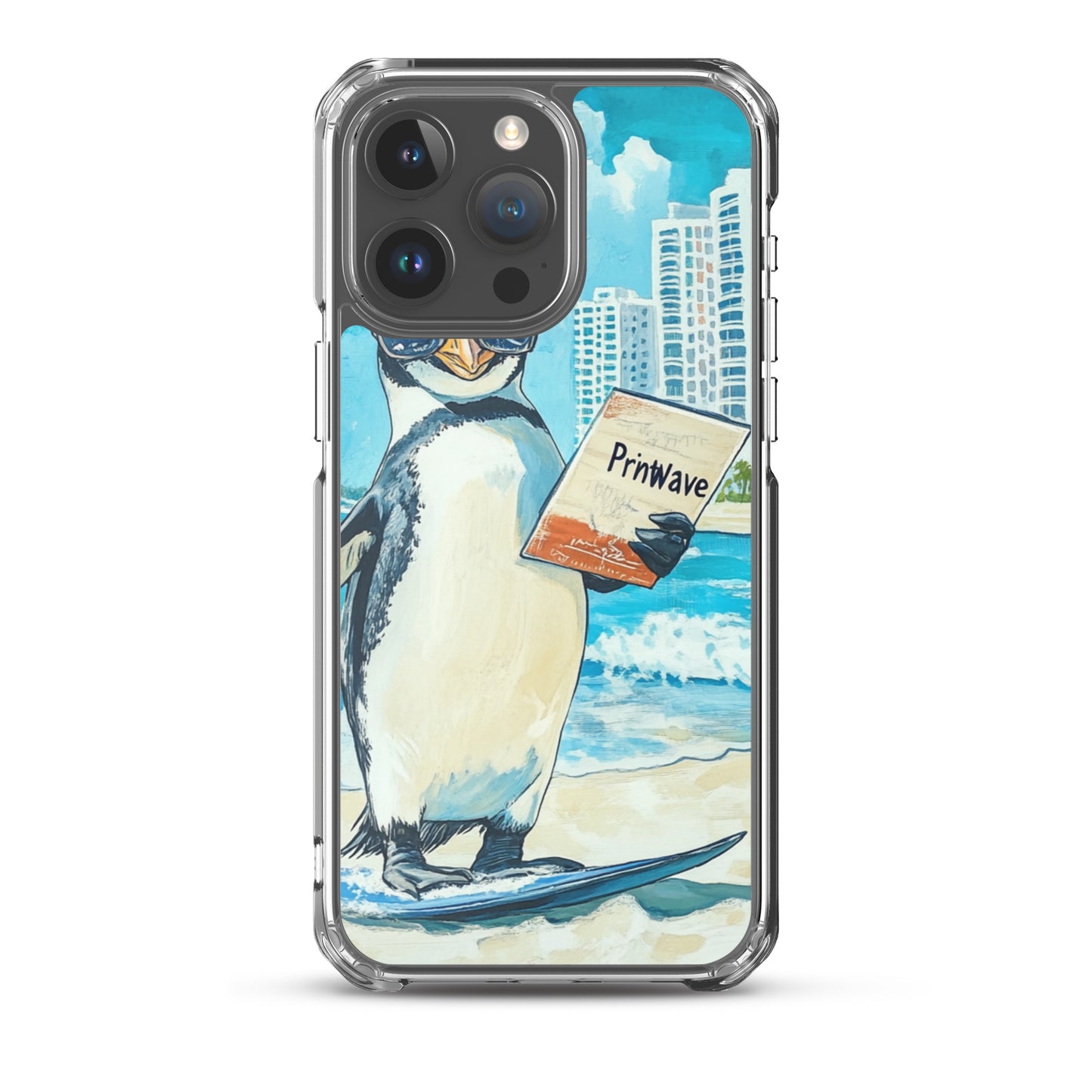 Penguin Clear Case for iPhone®