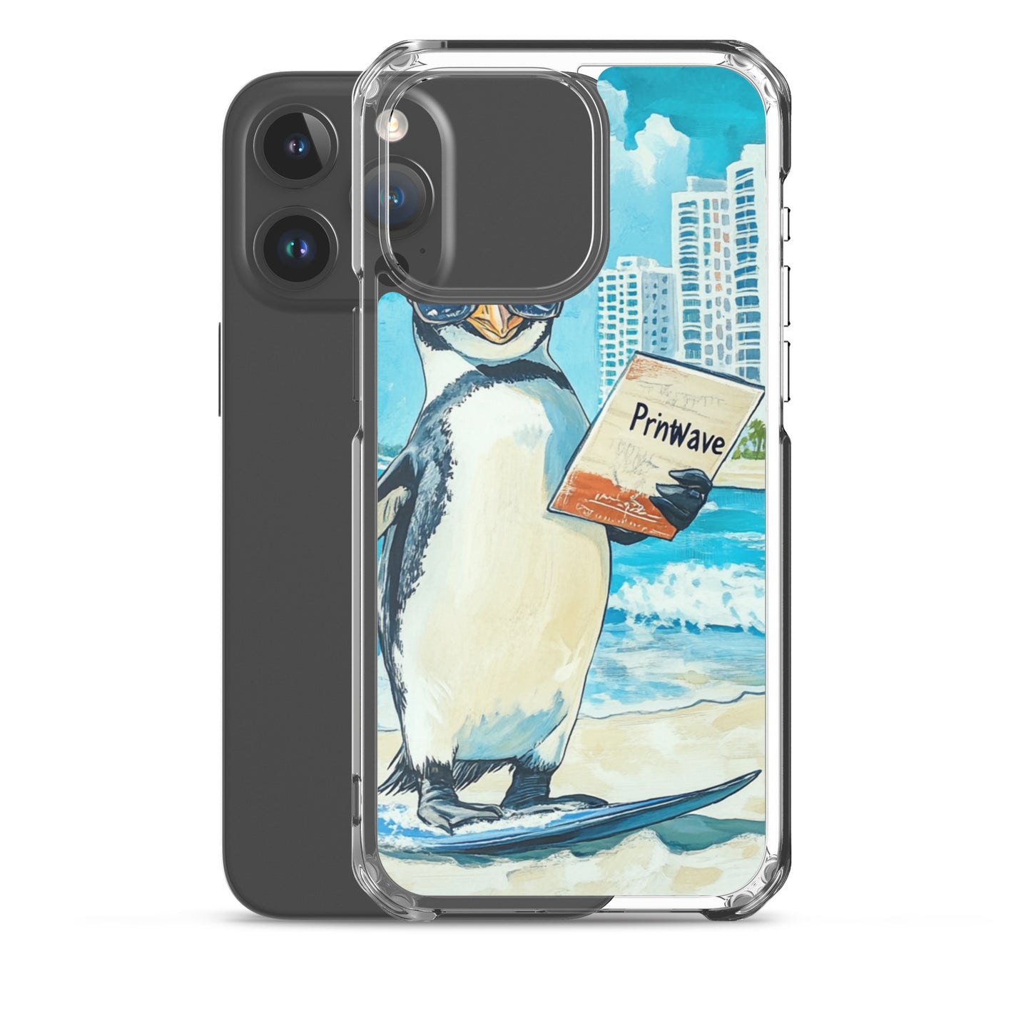 Penguin Clear Case for iPhone®