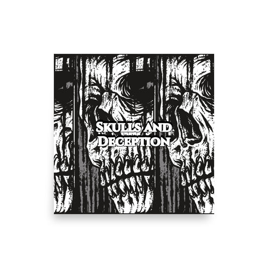Skulls and Deceptions Poster