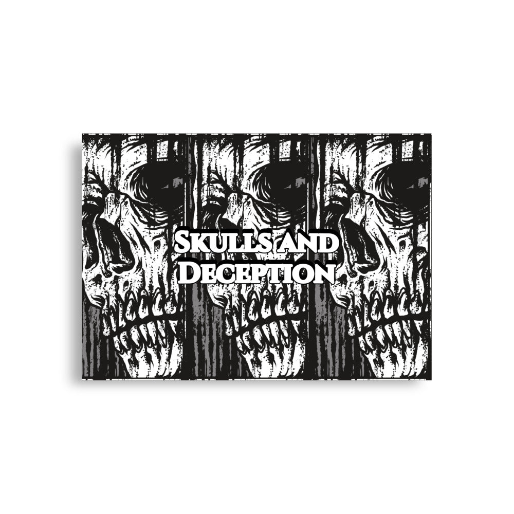 Skulls and Deceptions Poster