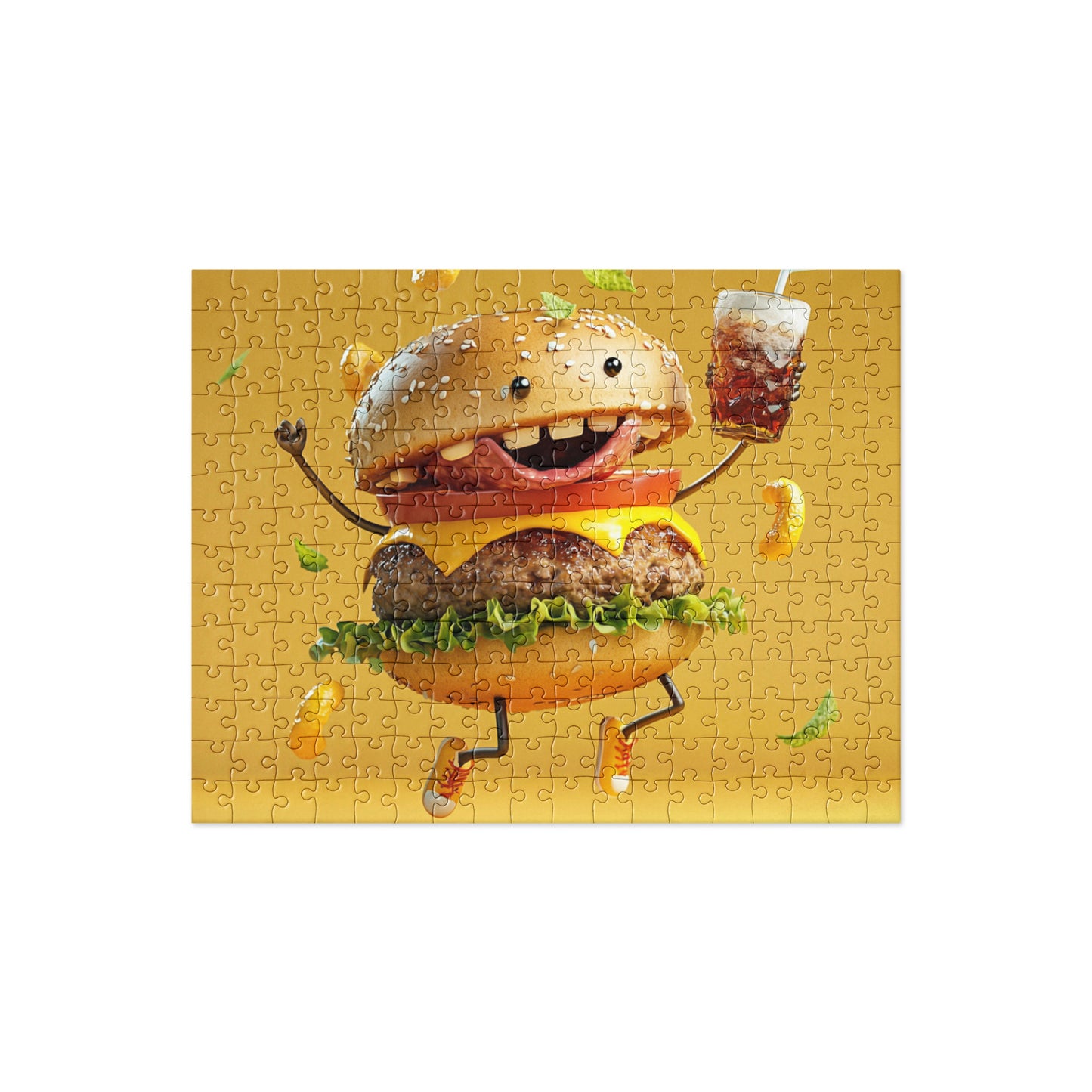Delicious burger Jigsaw puzzle