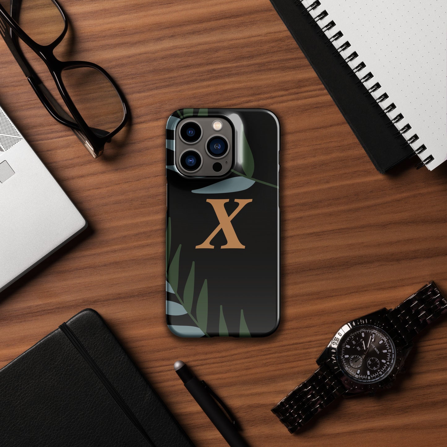 X Gold Snap case for iPhone®